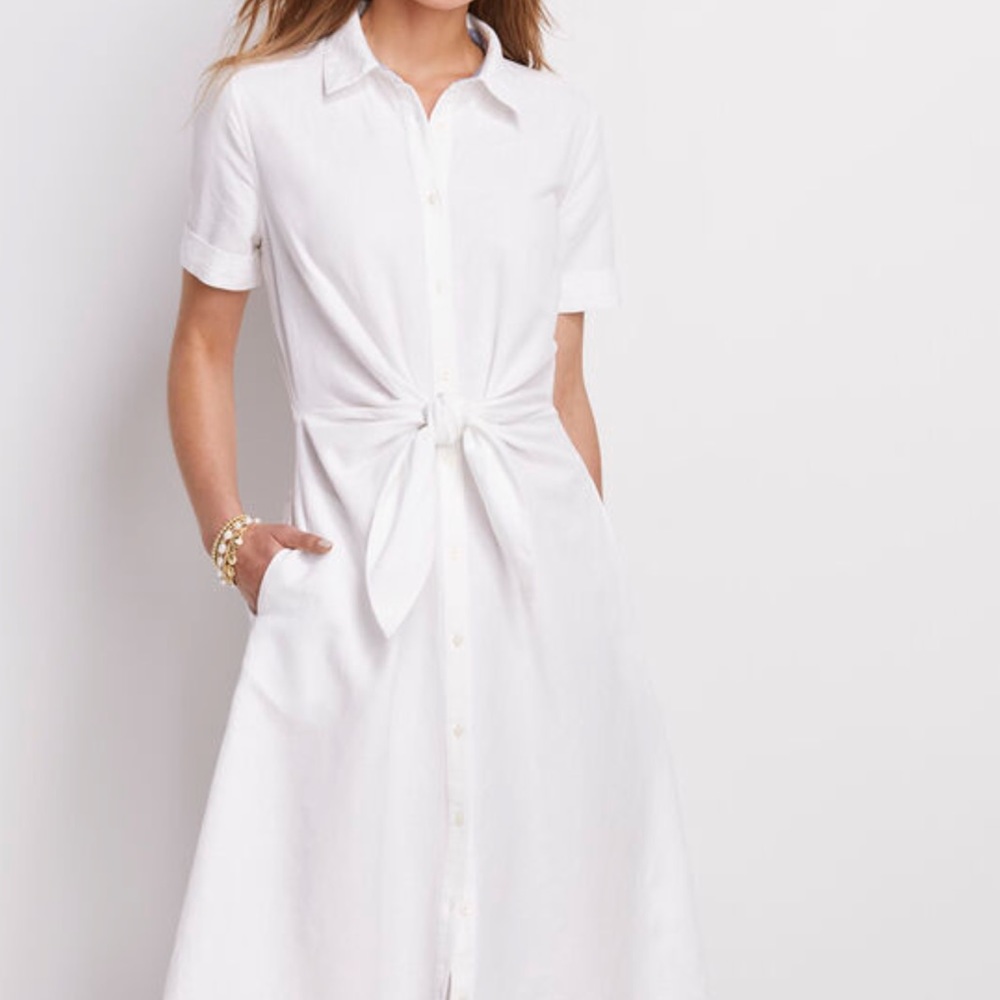 Vineyard Vines linen dress